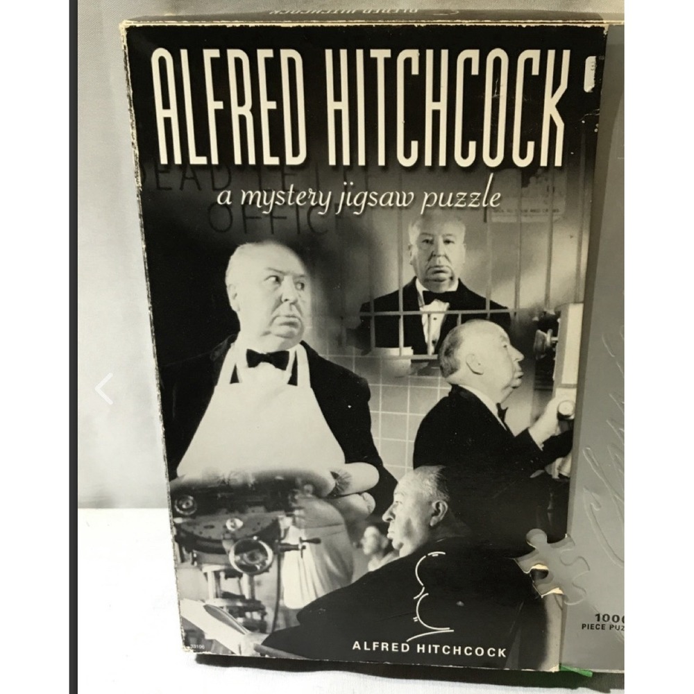 New Alfred Hitchcock A Mystery Jigsaw Puzzle 1000‎ Piece Read Assemble Solve